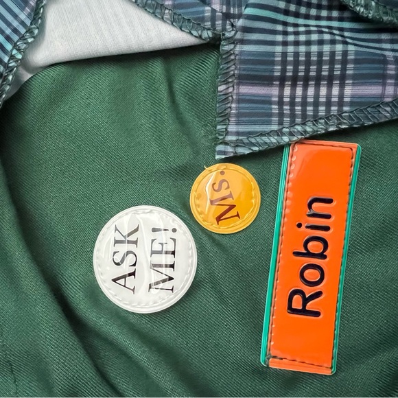 Disguise Stranger Things Adult Deluxe Video Stop Robin S4 Costume size XL 18-20 - Picture 7 of 11